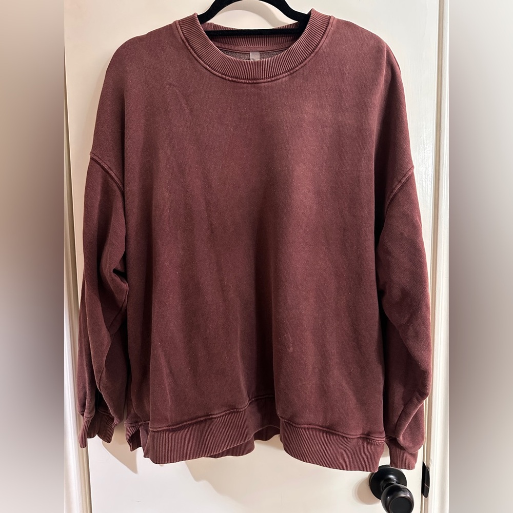 FP Movement by Free People - All Star Pullover in Oxblood